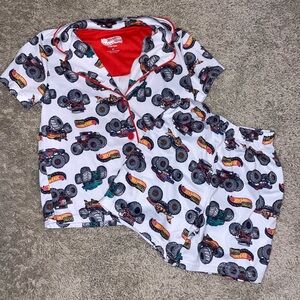 Monster Truck Adventure Kids Pajama Set